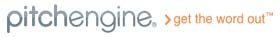 PitchEngine logo - get the word out